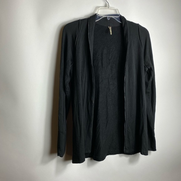 Capote By Anthropologie Womens Cardigan Sz S Black - Picture 1 of 3
